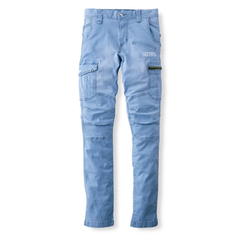 寅壱 サマー デニム カーゴパンツ 8970-219 接触冷感 春夏 ズボン