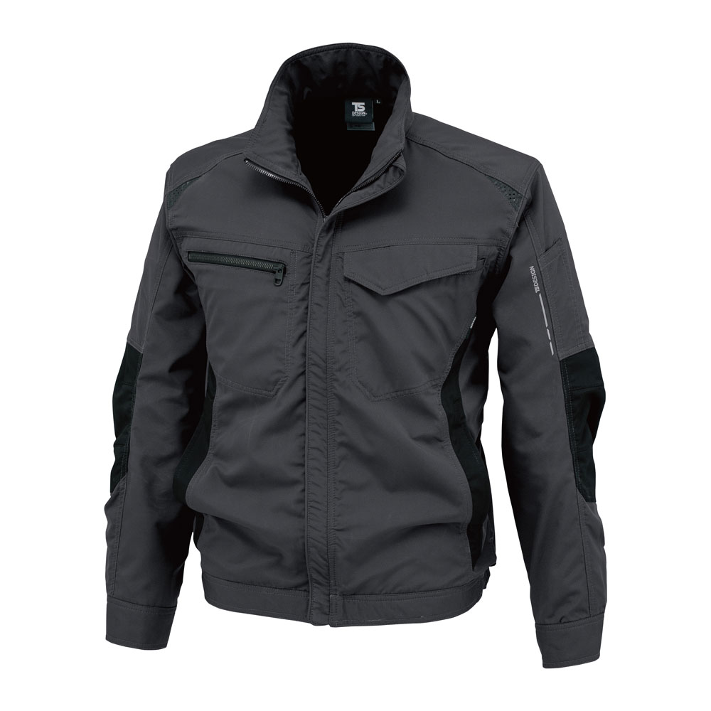 TSデザイン ストレッチタフワークジャケット 84636 反射 作業服 作業着