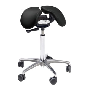 Salliチェアー[Salli Sway] ショートタイプ（ブラック） ※開封後の返品