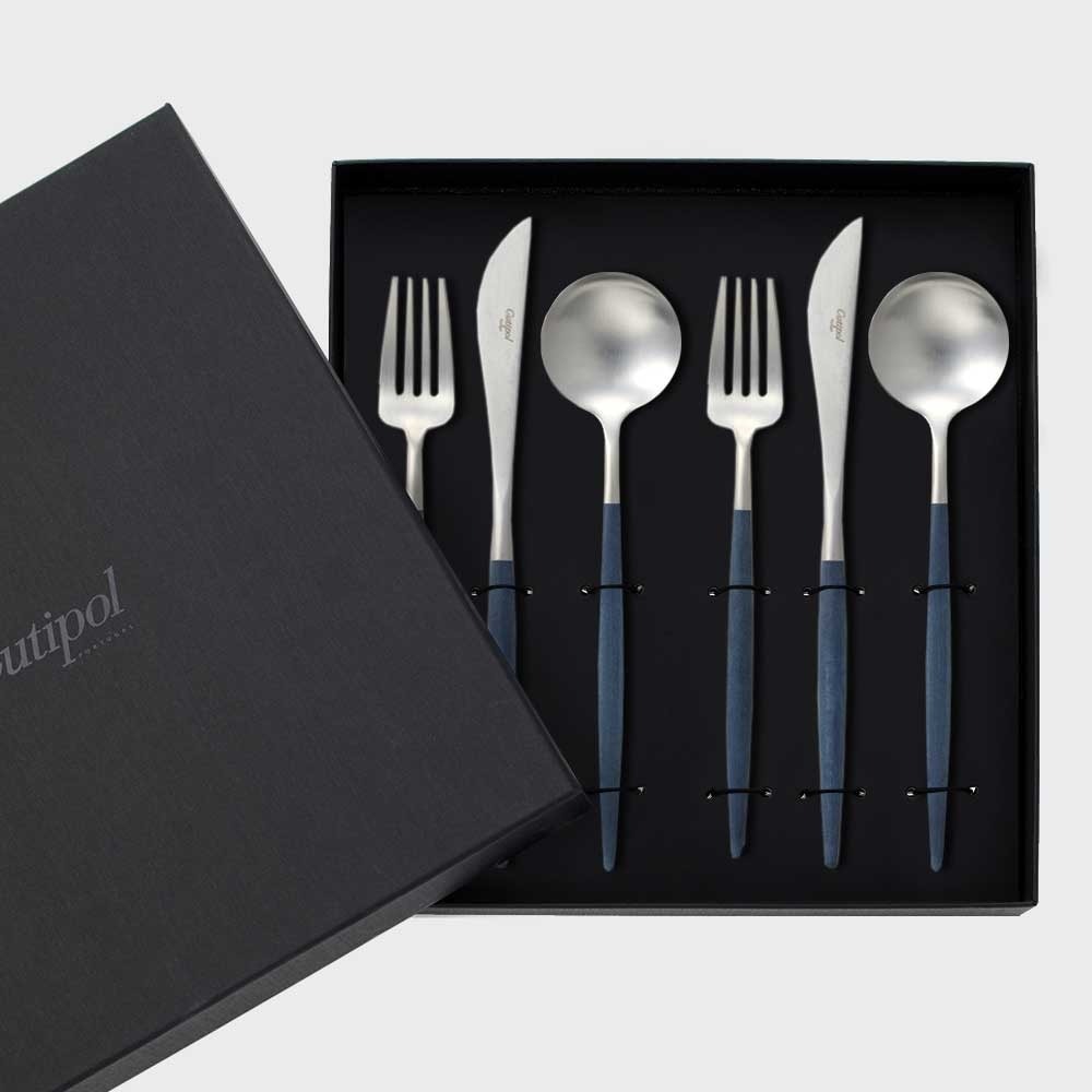 国内正規品】Cutipol クチポール カトラリー / GOA ゴア / 青 ブルー