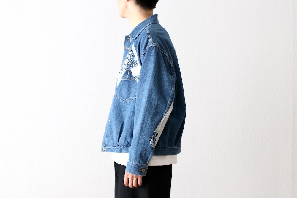 10%OFF] NOMA t.d. (ノーマ ティーディー) “Sign Print Denim Jacket