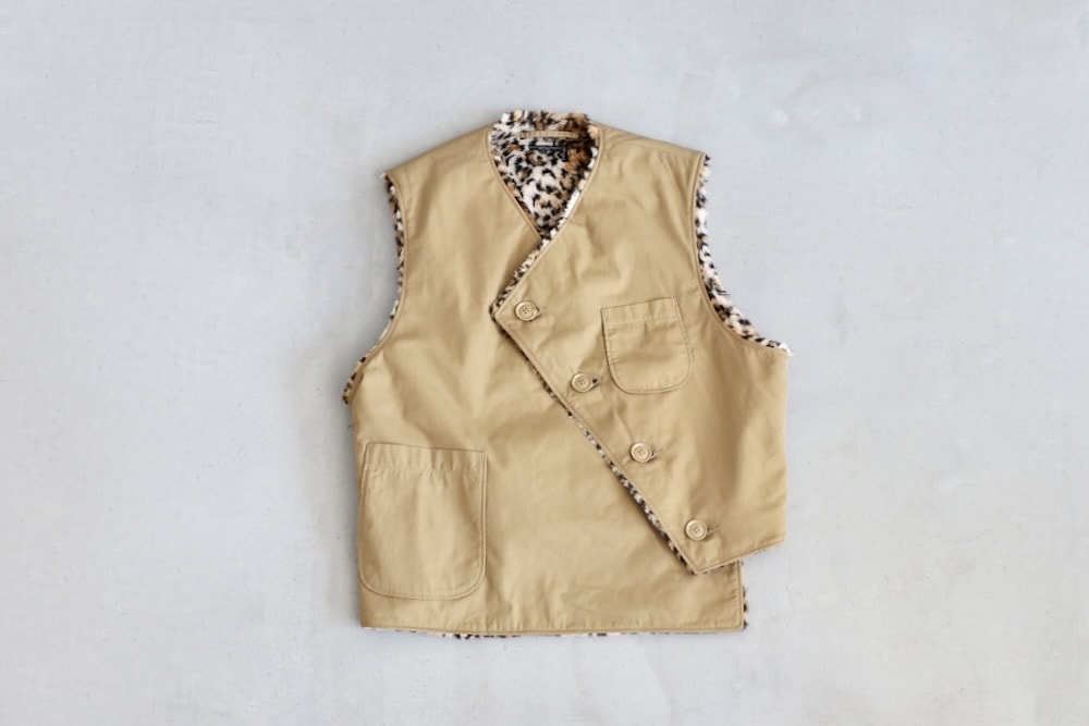Engineered Garments エンジニアードガーメンツ ベスト ENGINEERED GARMENTS (エンジニアードガーメンツ) Cover Vest -Leaf