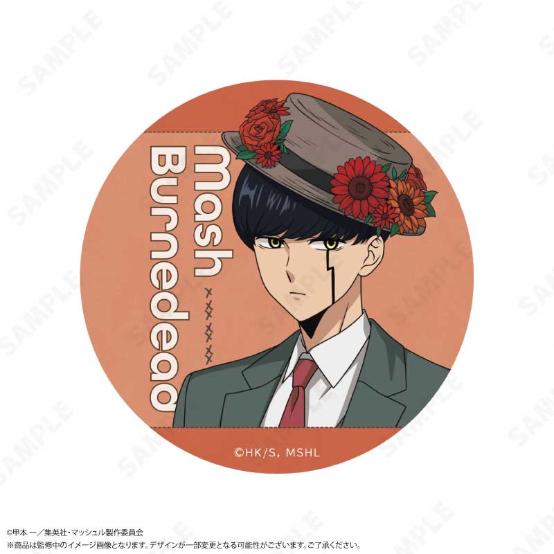 事後受注】マッシュル-MASHLE- トレーディング缶バッジ［flower