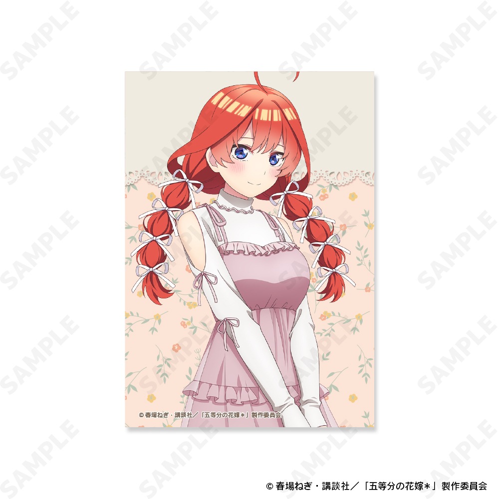予約販売】五等分の花嫁＊ クリアファイル＆ブロマイドセット 5.中野五