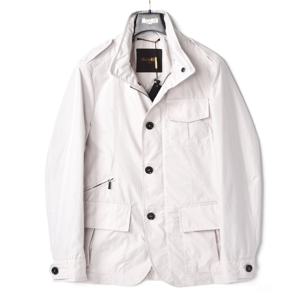MOORER ムーレー PORTO-KM2 ポリエステル M65型 ジャケット IVORY