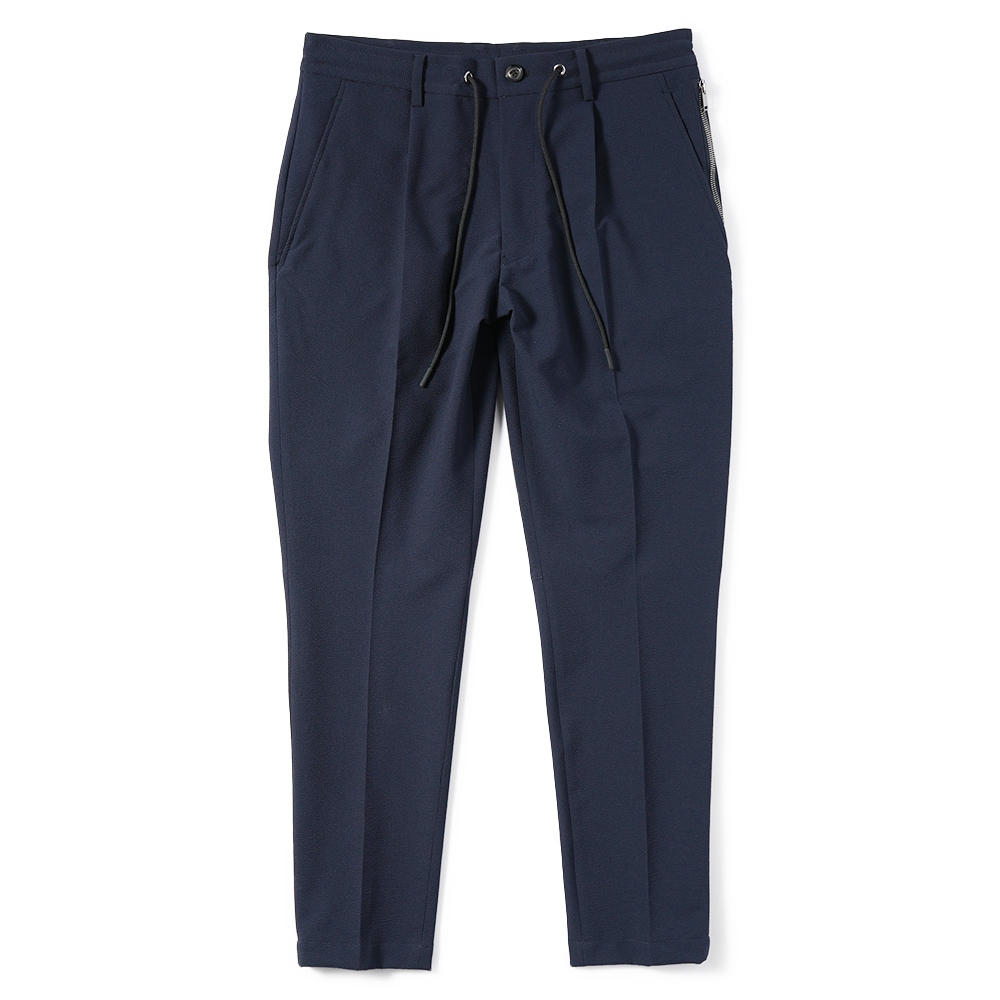 JUNHASHIMOTO ジュンハシモト SEERSUCKER EASY TUCK PANTS シア