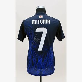 伊東純也 直筆サイン入り日本代表2024ホームユニフォーム | THE DUGOUT