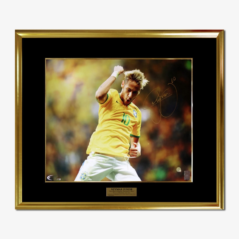 ガブリエウ・ジェズス ブラジル代表 直筆サイン入りフォト 証明書付き