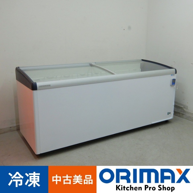 中古美品】 A06849 アイスクリームチェストフリーザー/冷凍ショー
