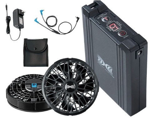 在庫一掃セール！】 XS23021 空調服 14.4Vスターターキット K90