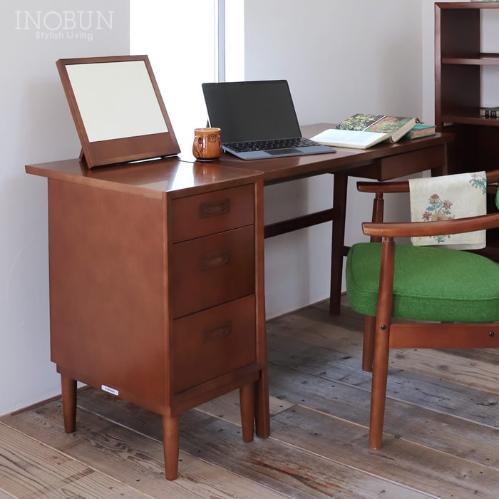 カリモク60 デスク オーク突板 ウォールナット 【店舗取扱有】