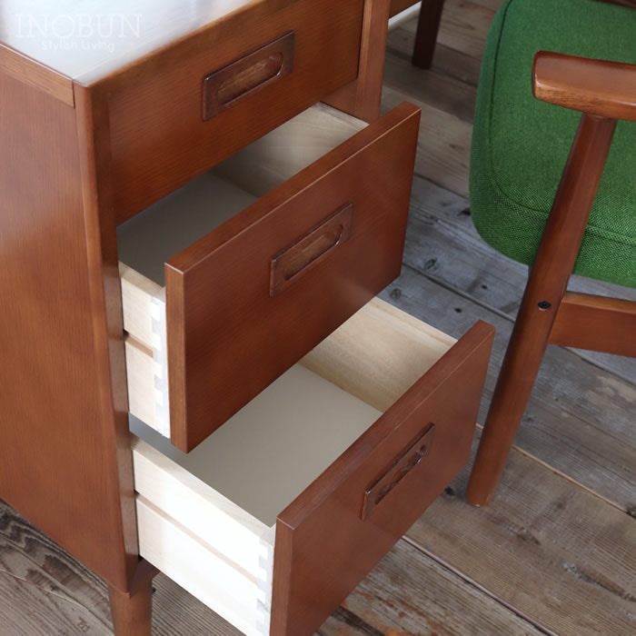 カリモク60 チェスト オーク突板 ウォールナット 【店舗取扱有】