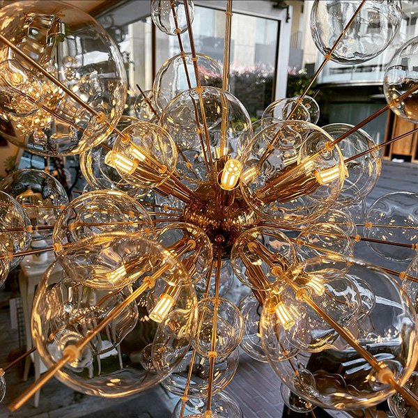 バブルシャンデリア 12灯 ゴールド（φ750mm） | EL JEWEL