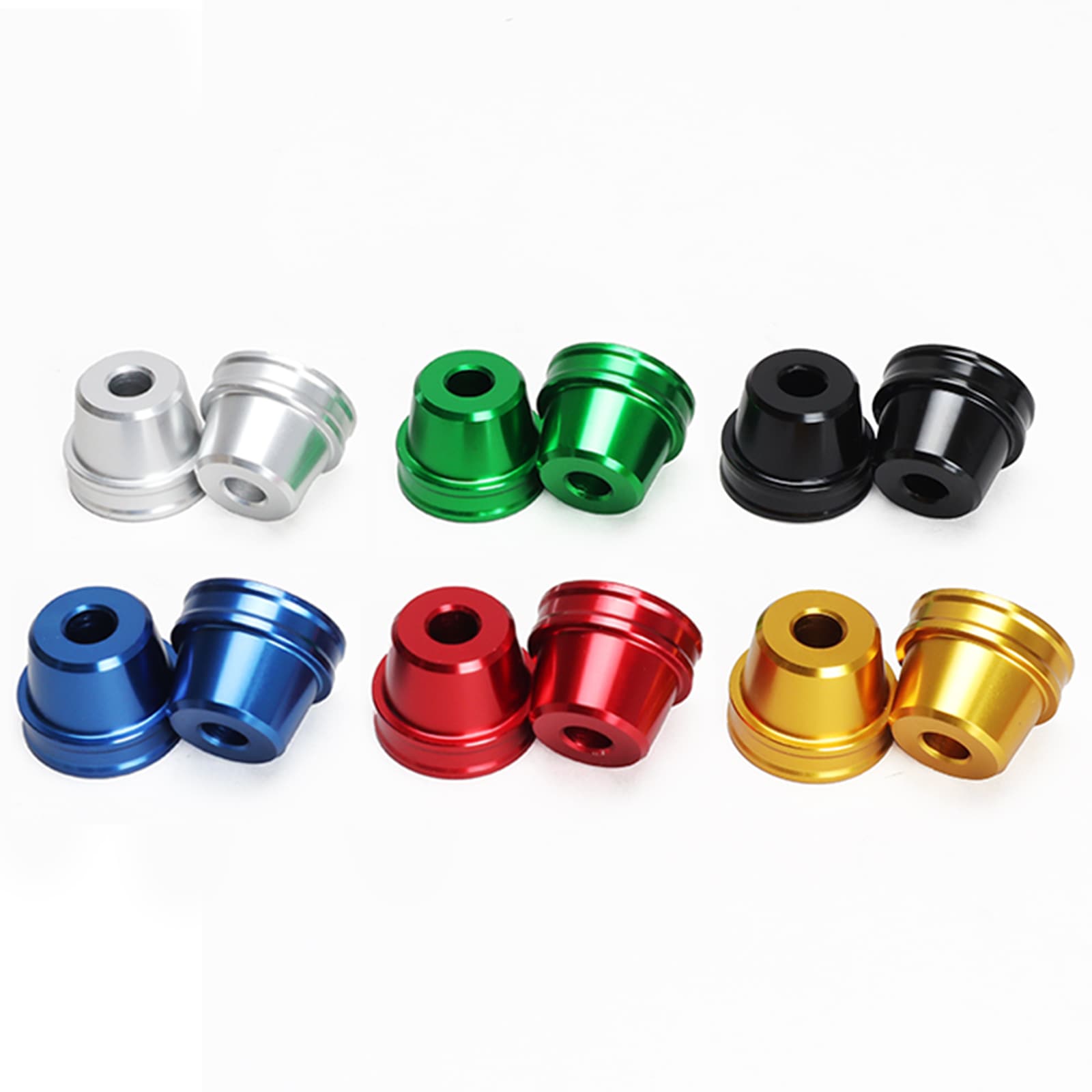 汎用 カワサキ系 組み合わせバーエンド M8 インナー (全6色