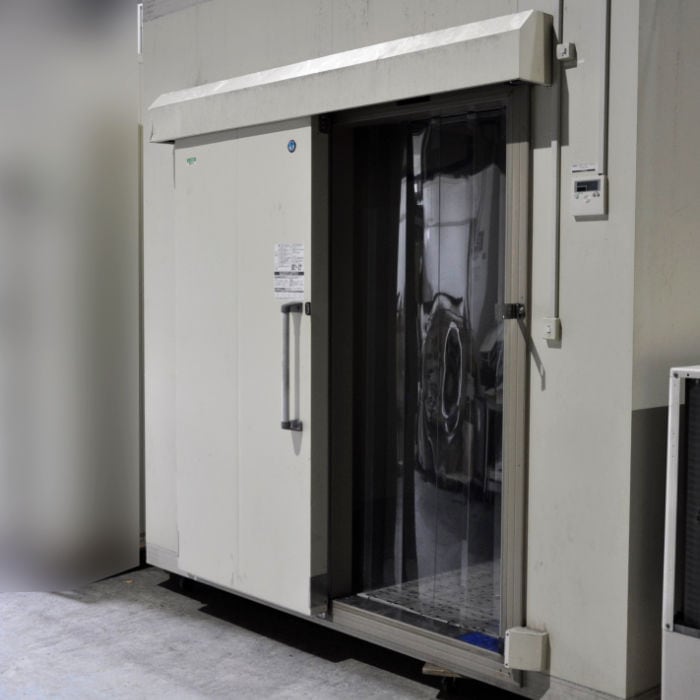 中古】 プレハブ冷凍庫 2坪 PF-25CC-2.08 ホシザキ 三相200V 室内機 US