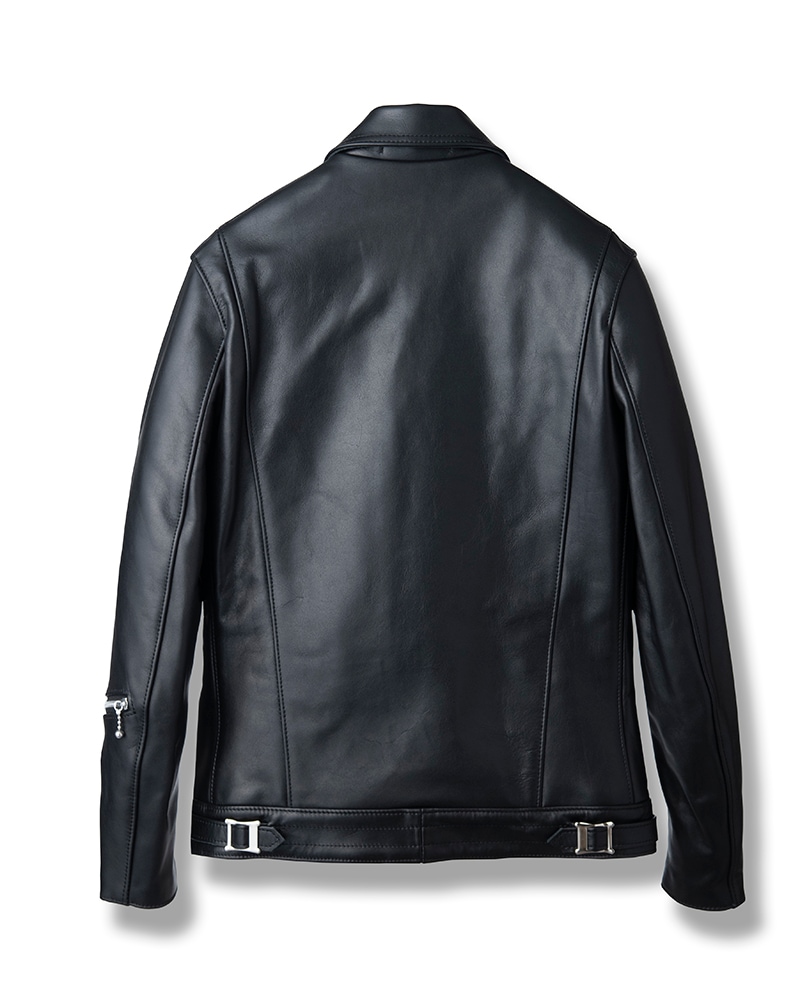 LJM-8TF タイトフィットフロントフラップ ライダースジャケット｜『666