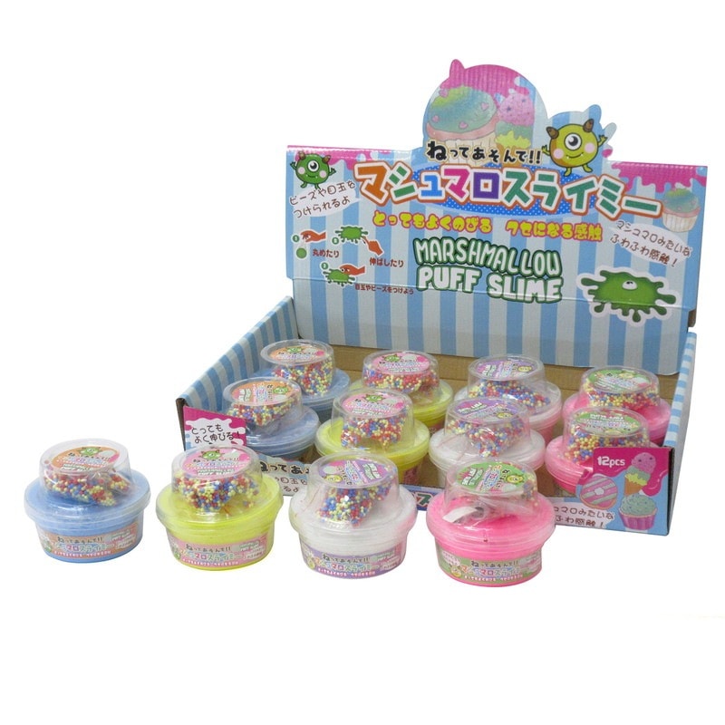 ねってあそんでマシュマロスライミー 4色アソート No.206-589 | 世界の