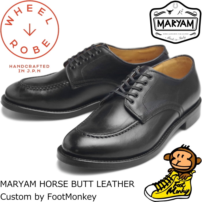 WHEEL ROBE HEAVY STITCHING MOC TOE ウィールローブ 15078HB MARYAM