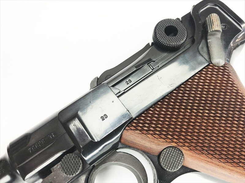 売り切れ【特選中古品】発火モデルガン MGC ルガーP08 ブラックABS CP