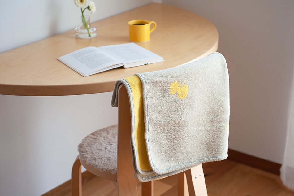 CHOUCHO シュニールコットンブランケット ミニ（クリッパン×ミナ