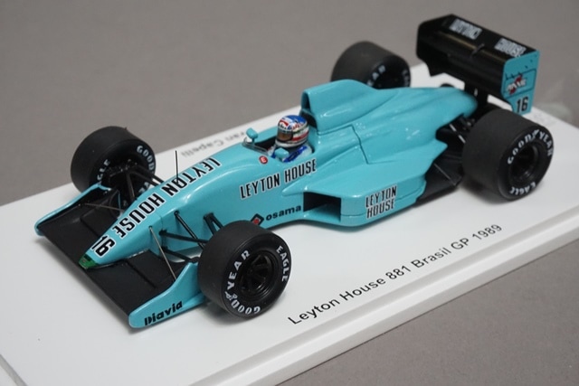 1/43 スパーク TR012 FORZA特注 レイトンハウス マーチ 881 ブラジルGP