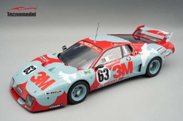 予約 TM18-409D テクノモデル 1/18 フェラーリ 512BB/LM ルマン 24時間
