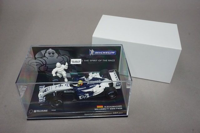 1/43 ミニチャンプス ミシュラン特注 ウィリアムズ F1 BMW FW26 #4 R