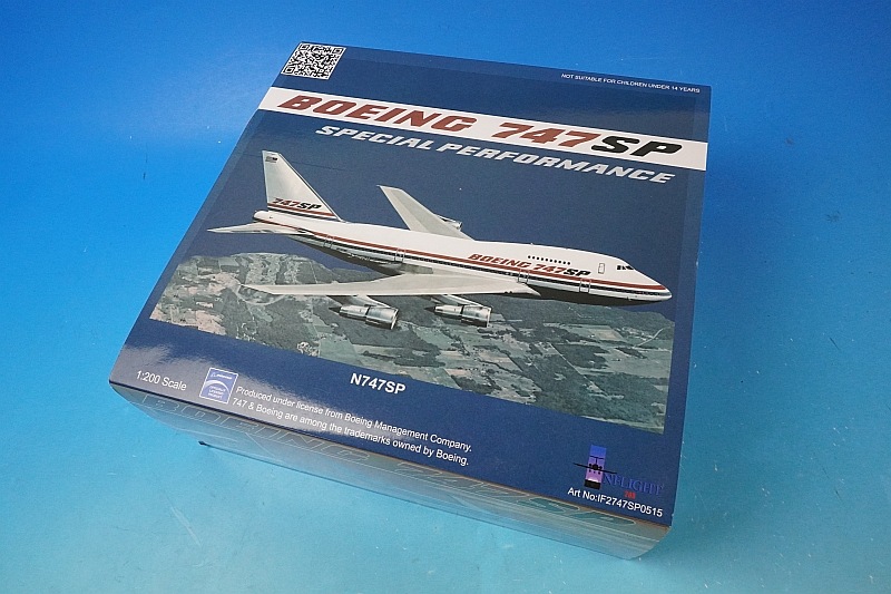 1/200 B747SP ボーイング ハウスカラー N747SP ［IF2747SP0515］ イン