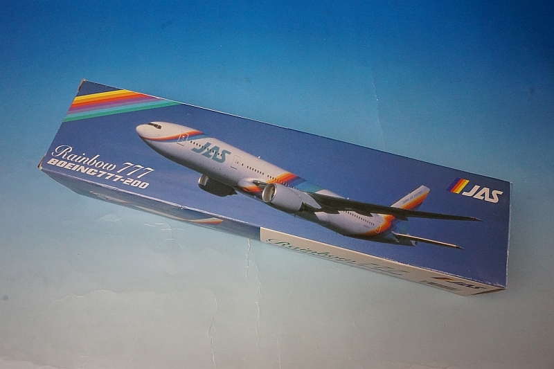 1/500 日本エアシステムJAS レインボー7 B777-200 1/200 B777-200 JAS
