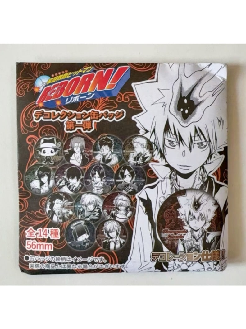 家庭教師ヒットマンREBORN! デコレクション缶バッジ 第一弾 ランダム