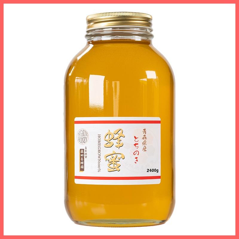 国産蜂蜜【青森県産】津軽はちみつ とち2400g｜とちのはちみつ通販なら