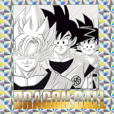 ドラゴンボール40周年記念 オリジナルイラストレーション シール