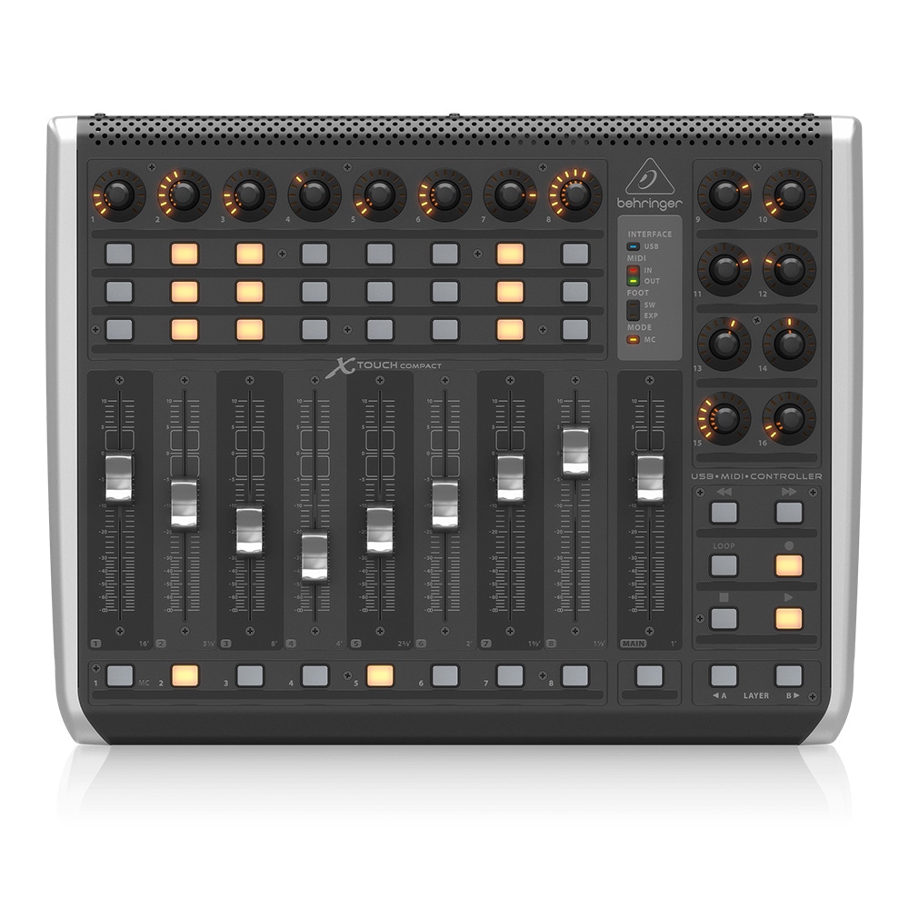 BEHRINGER X-TOUCH COMPACT デスクトップ・コントローラー Hibino.com