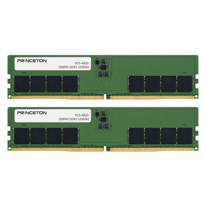 増設メモリ 64GB（32GB×2枚組） DDR5 4800MHz PC5-38400 CL40 288pin