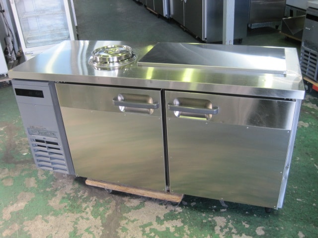 ホシザキ】【業務用】【中古】 サンドイッチ冷蔵コールドテーブル RT