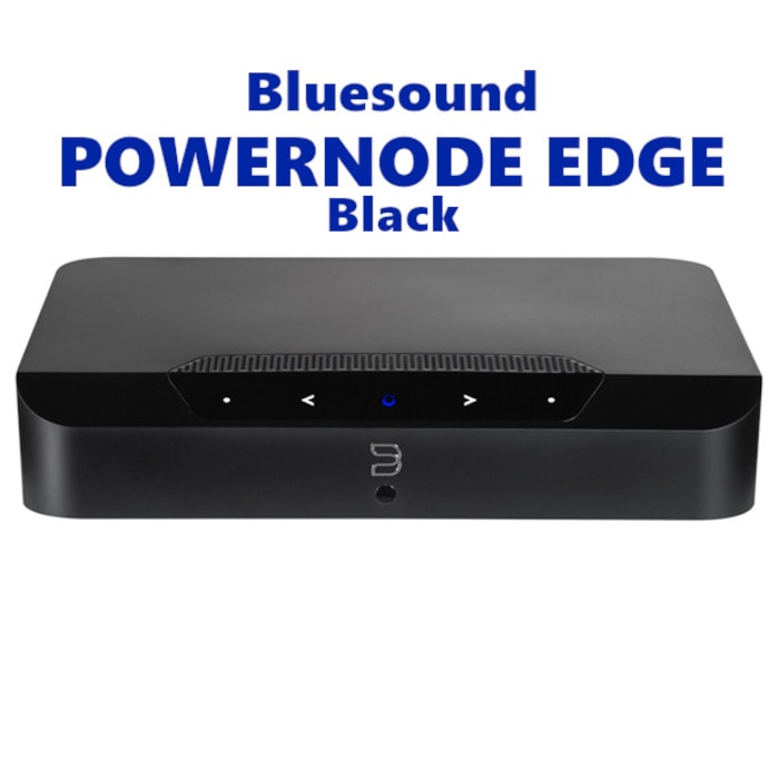 Bluesound POWERNODE EDGE ブラック コンパクト・ワイヤレス