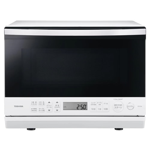東芝【TOSHIBA】簡易スチームオーブンレンジ 26L グランホワイト 石窯