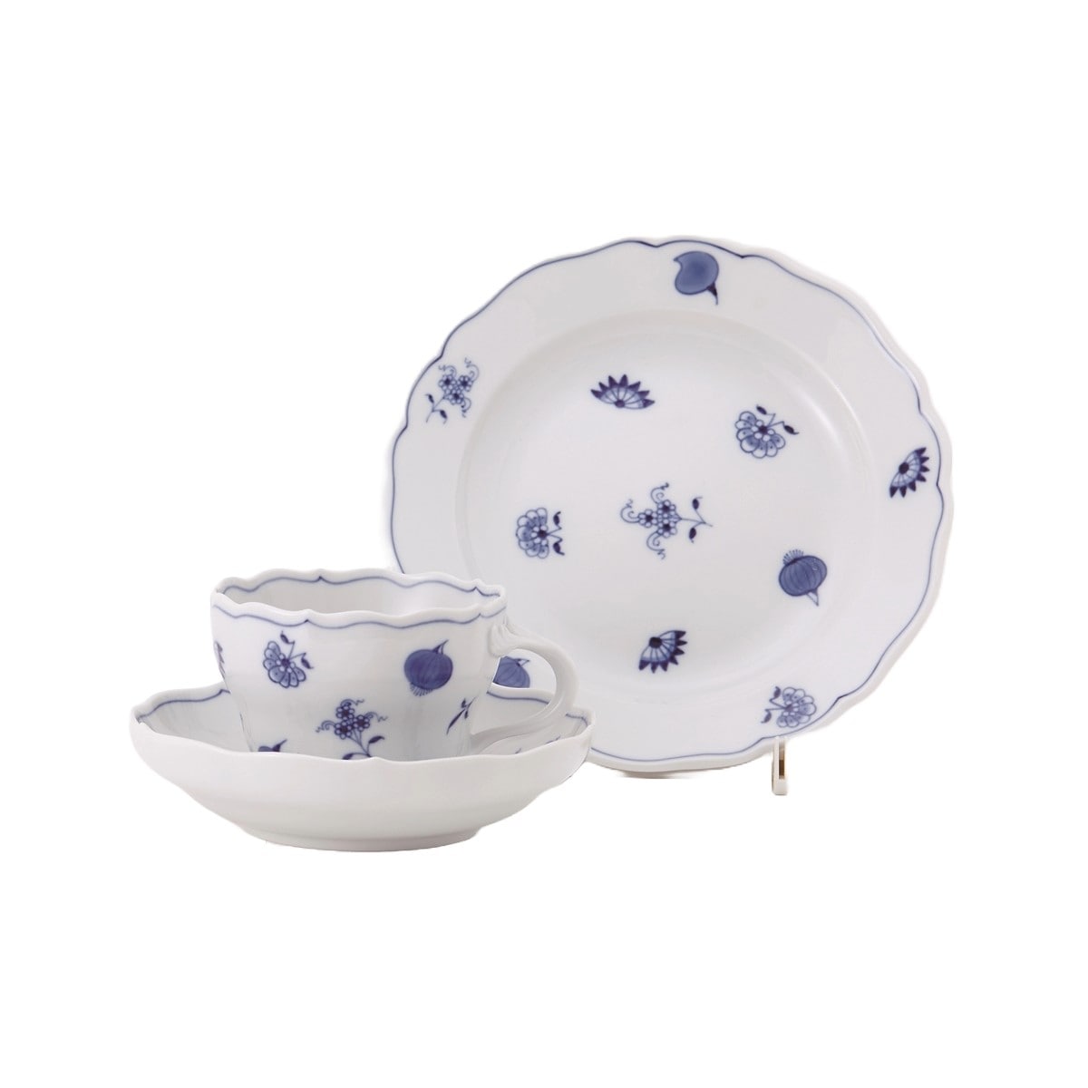 マイセン 散らしブルーオニオン＊日本オリジナルティーカップ