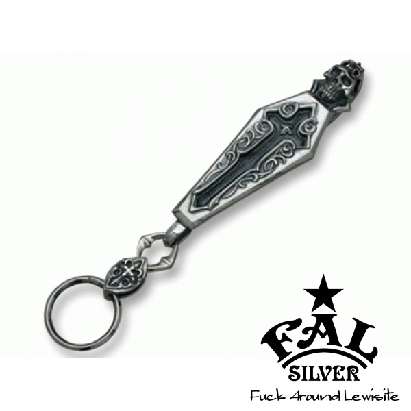 F.A.L グレイブオブエンペラーベルトキーパー キーチェーン スカル