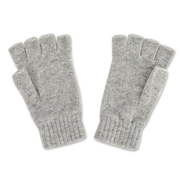 ジョンストンズ JOHNSTONS 手袋 カシミヤ フィンガーレスグローブ