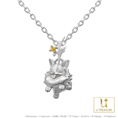 ポケモン】ワンパチ ネックレス シルバー ユニセックス 男女兼用