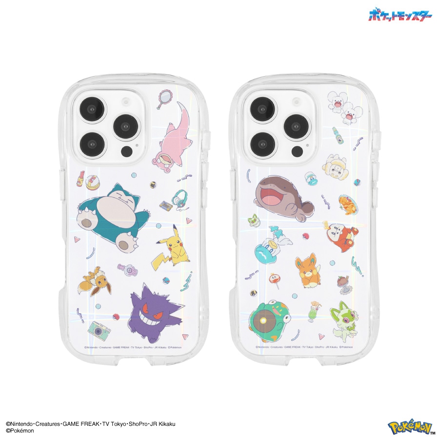 ポケットモンスター iPhone16 Pro 対応 クリスタルクリアケース | 新着
