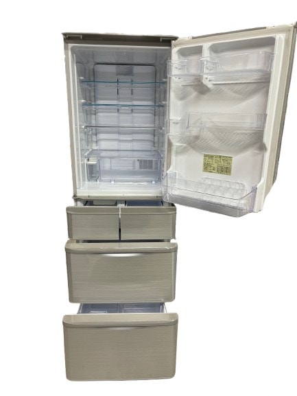 SHARP ノンフロン冷凍冷蔵庫 412L SJ-W412E-S （在庫：1）