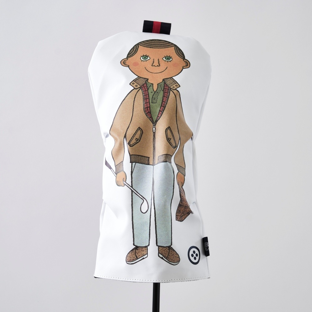 B.D.C. GOLF アイビーボーイ ヘッドカバー【レジェンド穂積和夫氏の