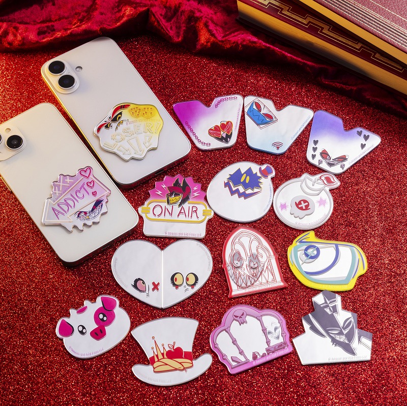 HAZBIN HOTEL トレーディングアクリルミラーステッカー Hotel side (全