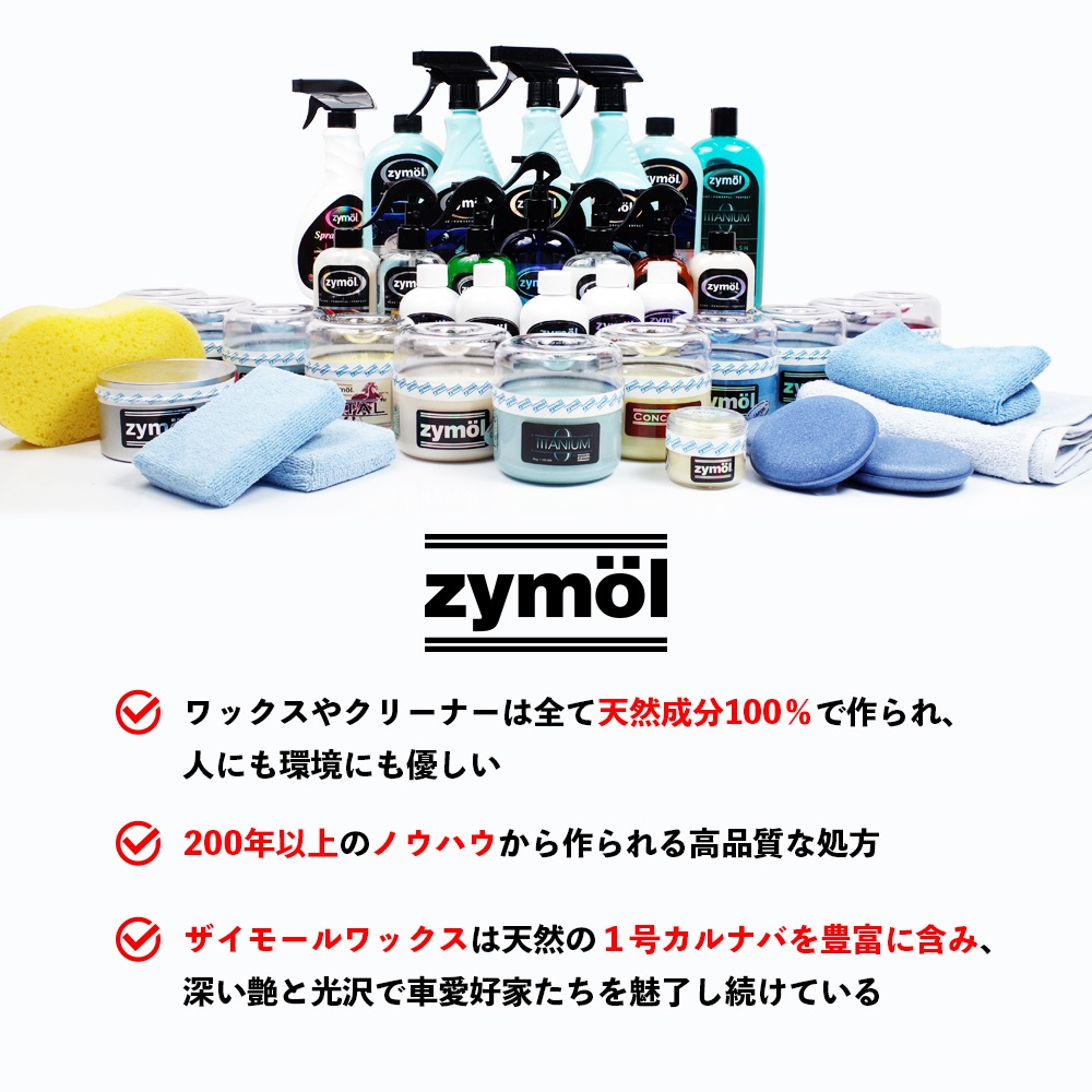 ZYMOL ザイモール チタニウムグレイズ＆フィールドグレイズ セット