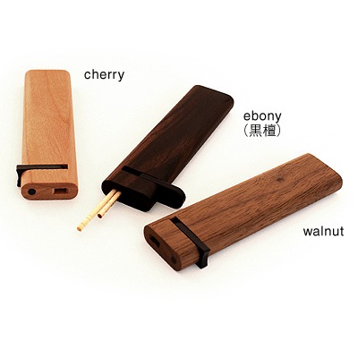 Toothpick Holder」木製の携帯爪楊枝入れ・つまようじケース