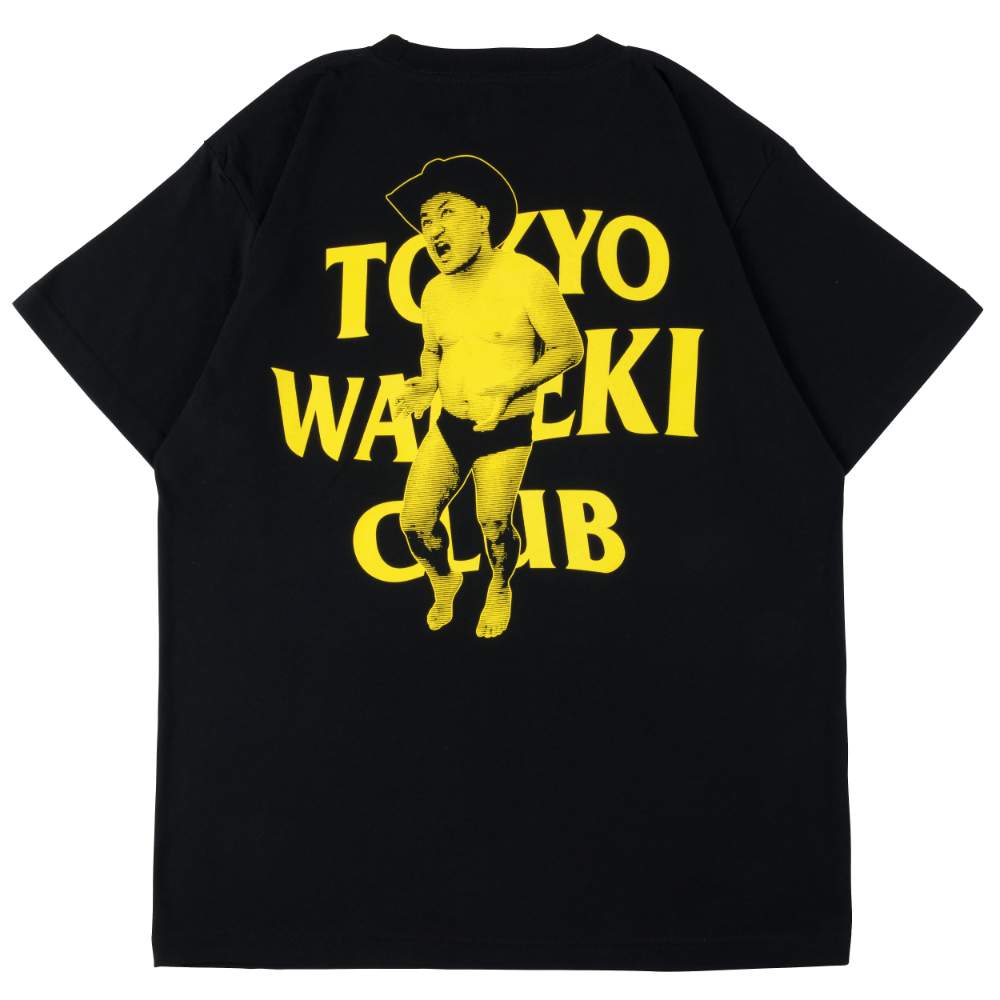 ハリウッドザコシショウ/東京喚き倶楽部 Tシャツ/ブラック｜墓場の画廊