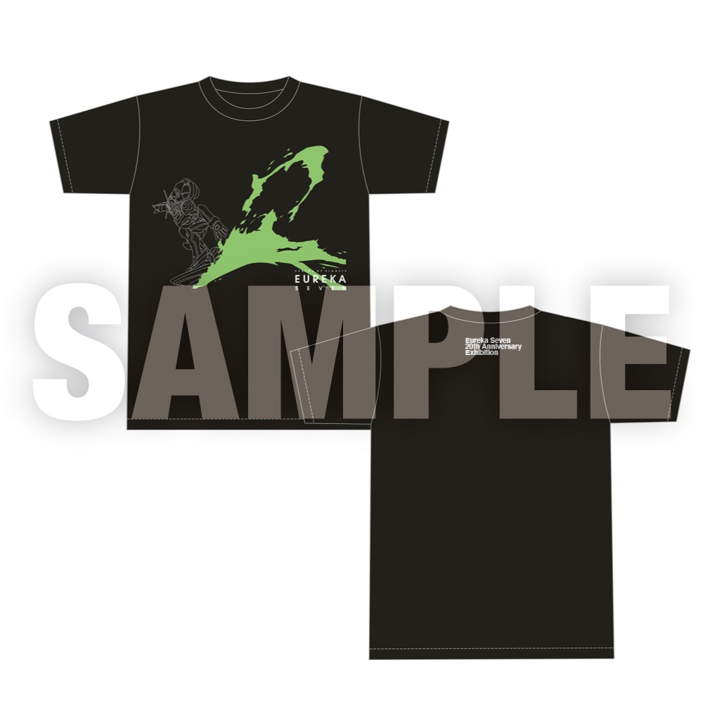 エウレカセブン/リフライディング 蓄光Tシャツ｜墓場の画廊ONLINE STORE