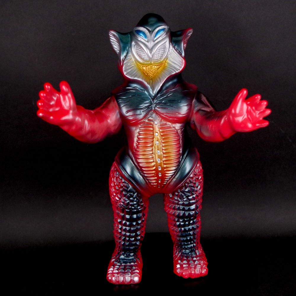 ブルマァク BULLMARK /ソフビ メフィラス星人/レッド｜墓場の画廊